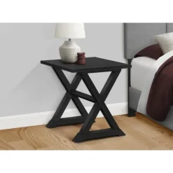 Monarch Accent table 24"h - Black Hot