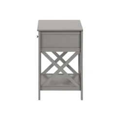 Monarch Accent table 25"h - Dark Grey
