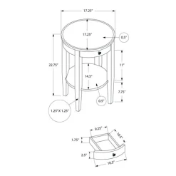 Monarch Accent table 23