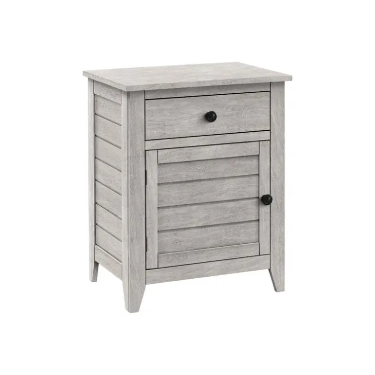 Monarch Accent table 25"h - Washed Grey Hot