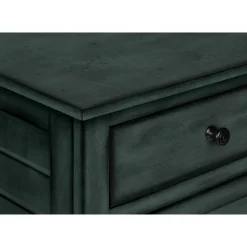 Monarch Accent table 25"h - Blue Hot