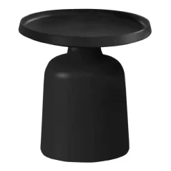 Accent Table Set - 2 pcs White/Black Clearance