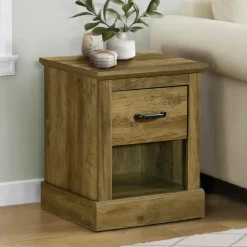 Monarch Accent Table with Storage - Brown Outlet