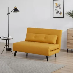 Armchair Bed - Yellow Clearance