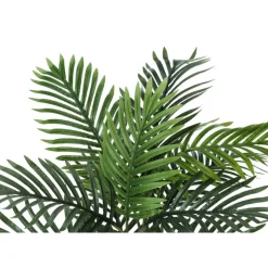 Monarch Artificial plant - 24"h / indoor palm / 8" woven basket Green Best