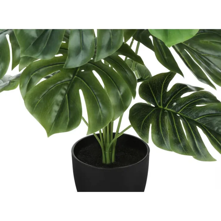 Monarch Artificial plant - 24"h / indoor monstera in a 5" pot Green Sale