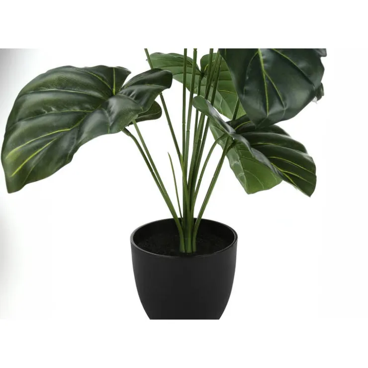 Monarch Artificial plant - 24"h / indoor alocasia in a 5" pot Green New