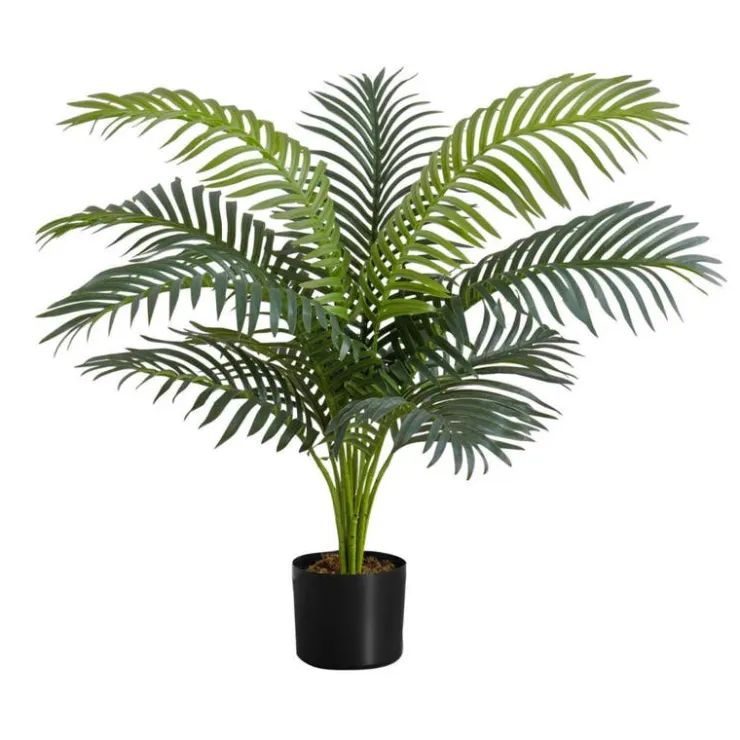 Monarch Artificial plant - 34"h / indoor palm tree in a 5" pot Green Sale