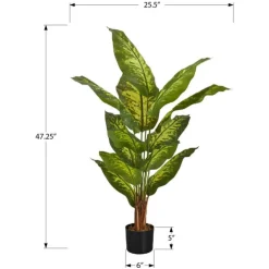 Monarch Artificial plant - 47"h / indoor ever in a 5" pot Green