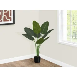 Monarch Artificial plant - 44"h / indoor bird of paradise 5" pot Green Best