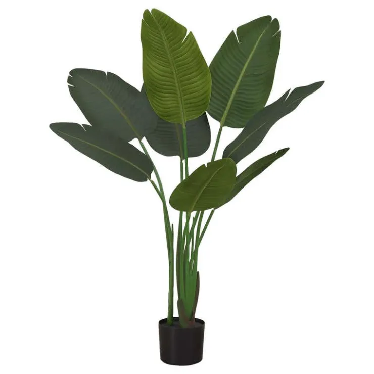 Monarch Artificial plant - 44"h / indoor bird of paradise 5" pot Green Best
