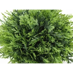 Monarch Artificial plant - 3pcs / 5"h grass in a 3" grey pot Green Outlet