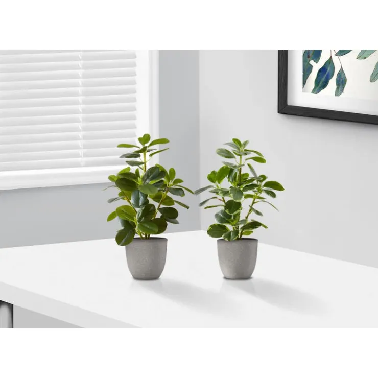 Monarch Artificial Plant 14" (set of 2) Green Best