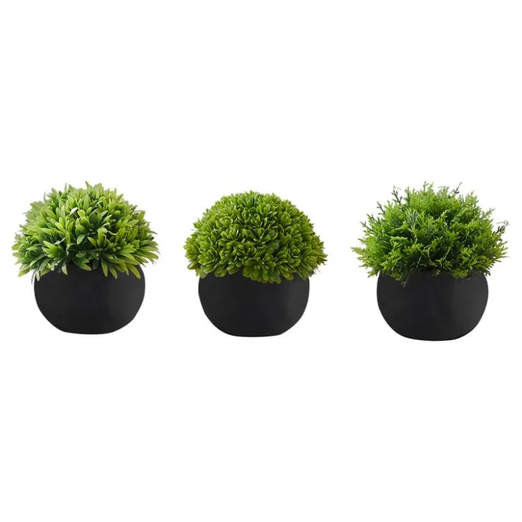 Monarch Artificial Plant 5" (set of 3) Green New