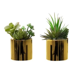 Monarch Artificial Plant 7" (set of 2) Green Best