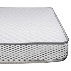 Dreamstar Baby Crib Mattress Smooth White/Grey New