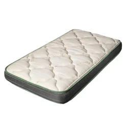 Dreamstar Baby Crib Mattress Quilted Cream/Grey Best