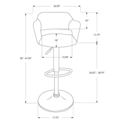 Monarch Barstool (Box of 1) Black Online