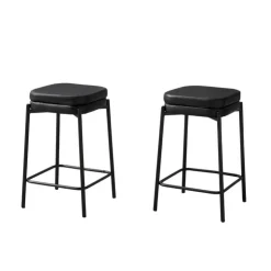 Monarch Barstool (set of 2) Black Best