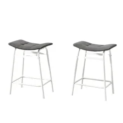 Monarch Barstool (set of 2) White Clearance