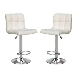 Barstools (Set of 2) White