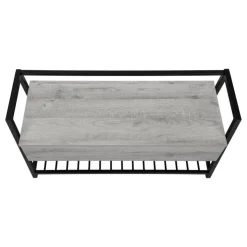 Monarch Bench - shoe rack / flip top storage - 42