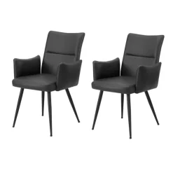 Monarch Dining Chairs (Set of 2) 35" - BLACK Online