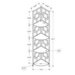 Monarch Bookcase - 62