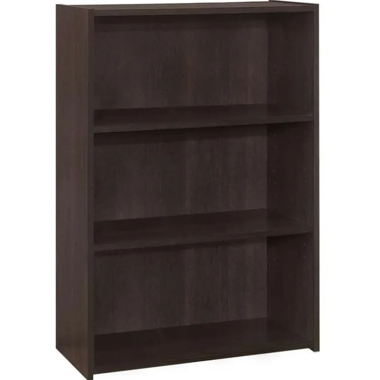 Monarch Bookcase - 36"h / with 3 shelves - Espresso
