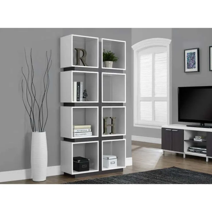Monarch Bookcase - 71"h / / grey - White New