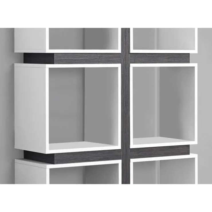 Monarch Bookcase - 71"h / / grey - White New