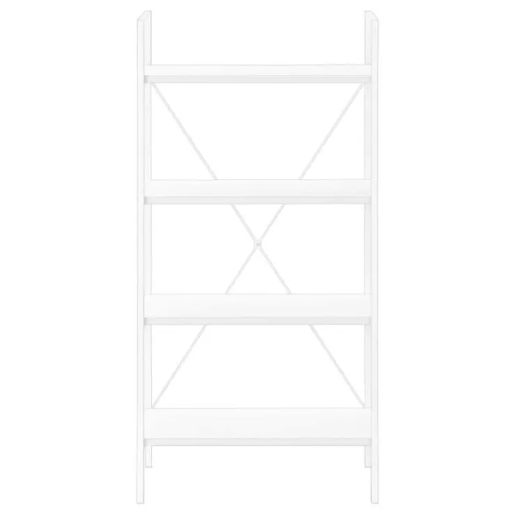 Monarch Bookcase - 48"h / / metal - White New