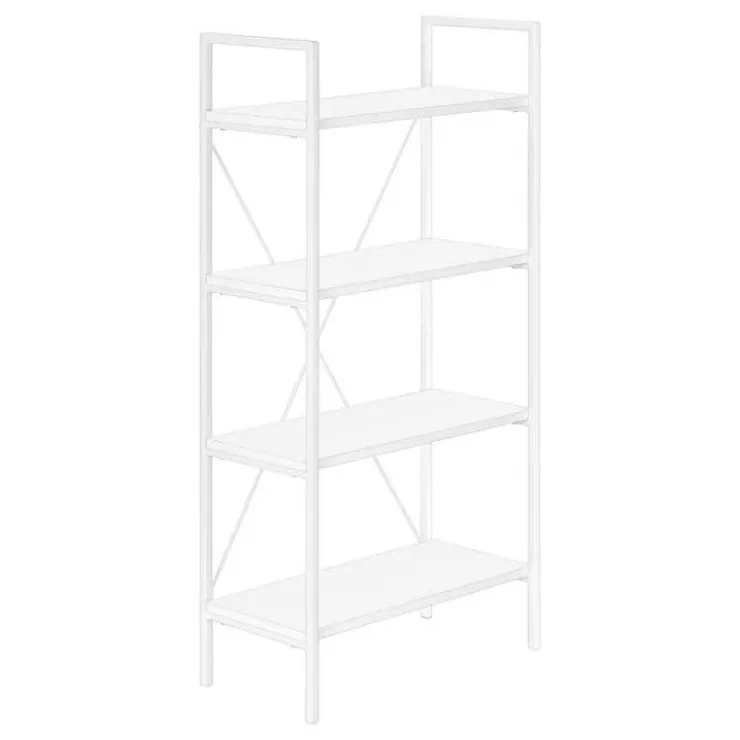 Monarch Bookcase - 48"h / / metal - White New