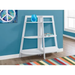Monarch Bookcase - 48"h / accent etagere - White