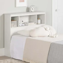 Meubles South Shore Bookcase Headboard (39") - South Shore White Pine