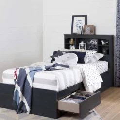 Meubles South Shore Bookcase Headboard 39'' - South Shore BLUEBERRY Best