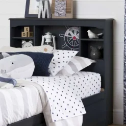 Meubles South Shore Bookcase Headboard 39'' - South Shore BLUEBERRY Best