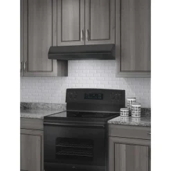 Broan Range Hood Standard 30" , 270 CFM - BXT130BLC Black