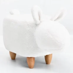 Bunny-Shaped Kids Pouf – 26.4