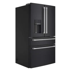 GE Café CAFE 27.8 Cu Ft 36 In Refrigerator Bottom Freezer, French door - CVE28DP3ND1 Black Best
