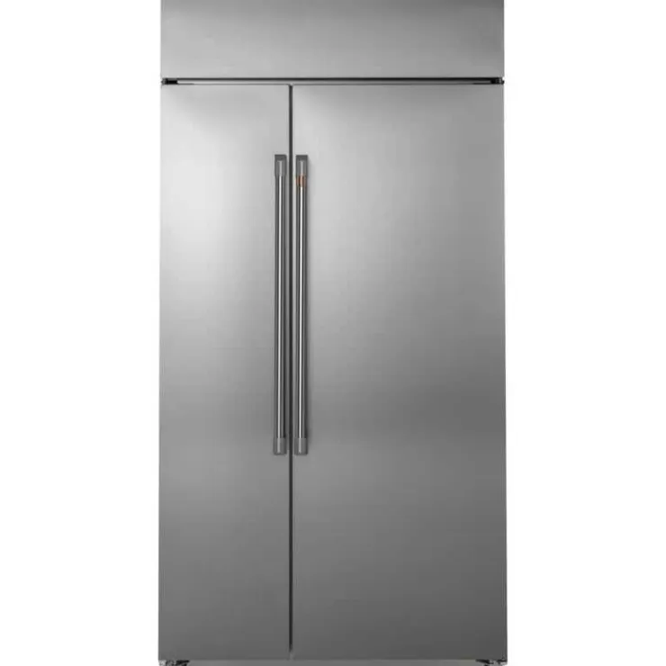 GE Café CAFE 25 Cu Ft 42 In Refrigerator Side by side - CSB42WP2NS1 Stainless Steel Hot
