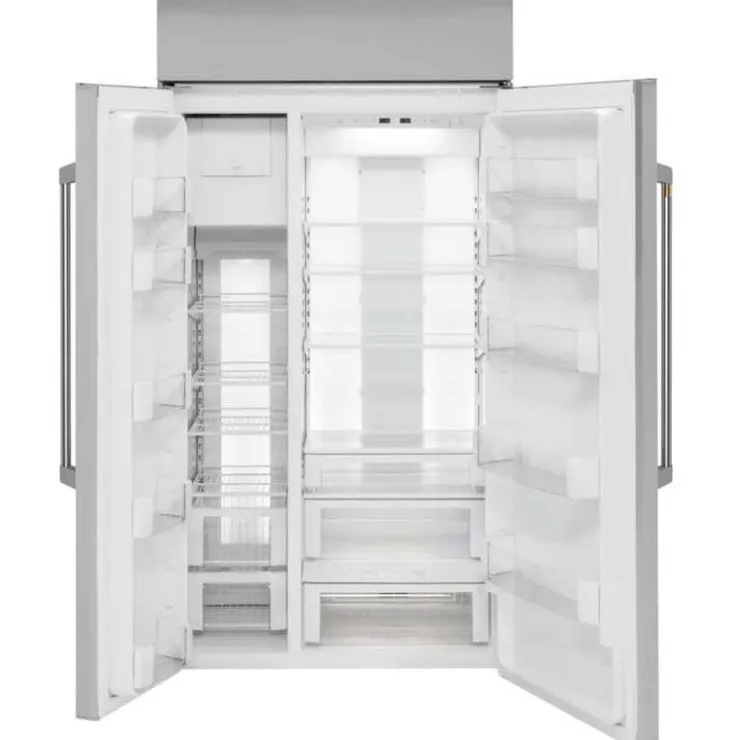 GE Café CAFE 25 Cu Ft 42 In Refrigerator Side by side - CSB42WP2NS1 Stainless Steel Hot