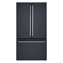 GE Café CAFE 23.1 Cu Ft 36 In Refrigerator Bottom Freezer, French door - CWE23SP3MD1 Black Outlet