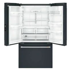 GE Café CAFE 23.1 Cu Ft 36 In Refrigerator Bottom Freezer, French door - CWE23SP3MD1 Black Outlet