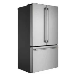 GE Café CAFE 23.1 Cu Ft 36 In Refrigerator Bottom Freezer, French door - CWE23SP2MS1 Stainless Steel Outlet