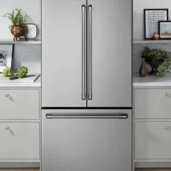 GE Café CAFE 23.1 Cu Ft 36 In Refrigerator Bottom Freezer, French door - CWE23SP2MS1 Stainless Steel Outlet