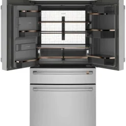 GE Café CAFE 22,3 Cu Ft 36 In Refrigerator Bottom Freezer, French door - CXE22DP2PS1 Stainless Steel Discount
