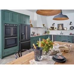 GE Café CAFE 22.2 Cu Ft 36 In Refrigerator Bottom Freezer, French door - CYE22TP3MD1 Black Sale