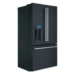 GE Café CAFE 22.2 Cu Ft 36 In Refrigerator Bottom Freezer, French door - CYE22TP3MD1 Black Sale