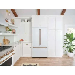 GE Café CAFE 23.1 Cu Ft 36 In Refrigerator Bottom Freezer, French door - CWE23SP4MW2 White New